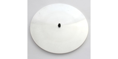 Tallrik 6", aluminium, 1/4" bult
