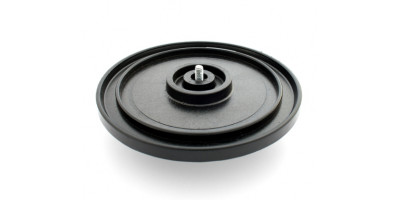 Tallrik 6", plast, 1/4" bult